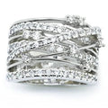 Elegant Crystal Statement Ring