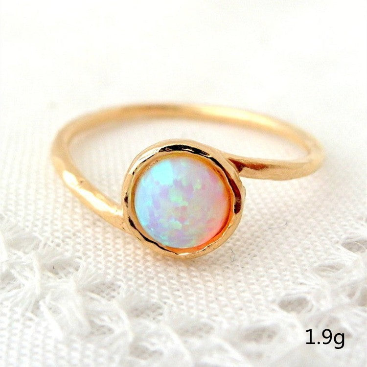 Elegant Opal Ring