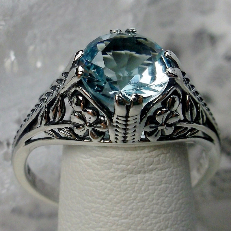 Vintage Aquamarine Ring