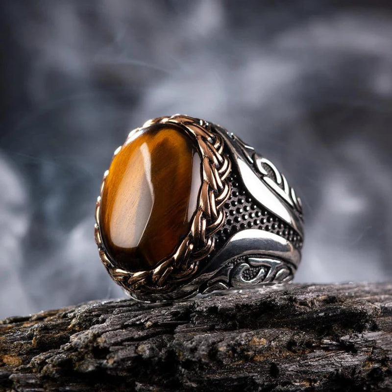 Vintage Tiger Eye Ring
