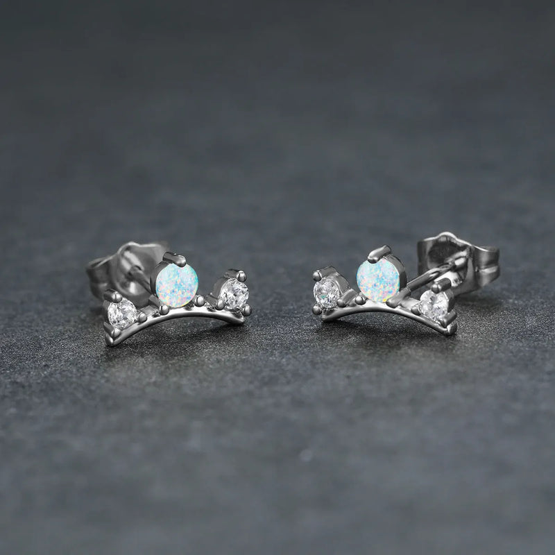 Elegant Opal Earrings