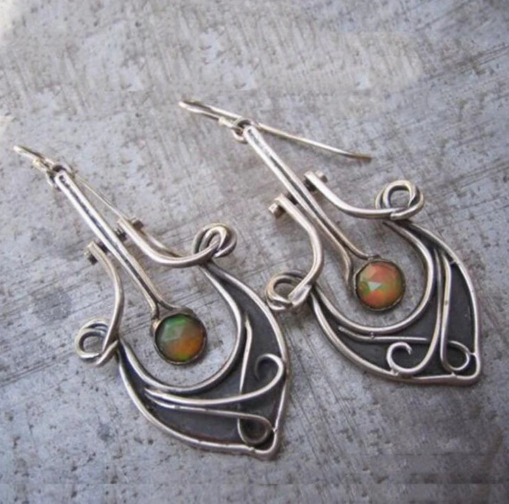 Vintage Opal Earrings