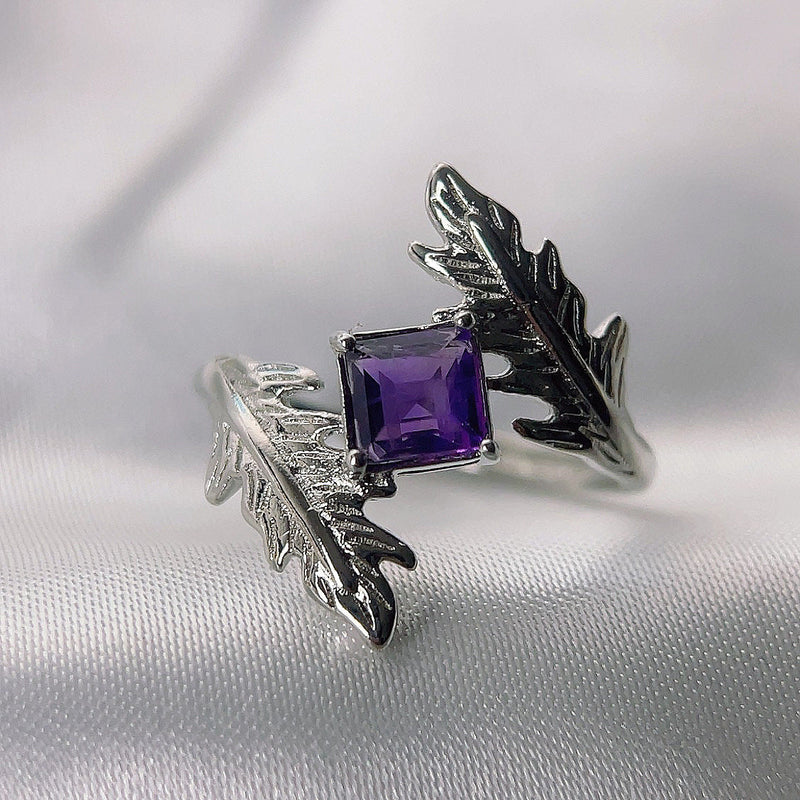 Statement Amethyst Ring