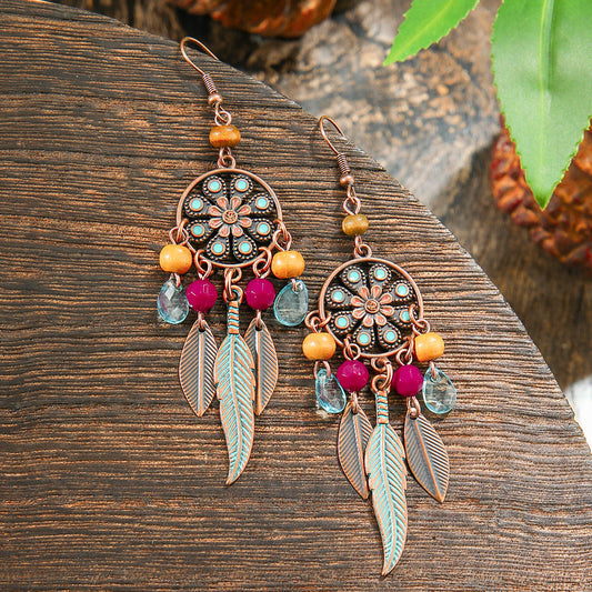Bohemian Dreamcatcher Earrings