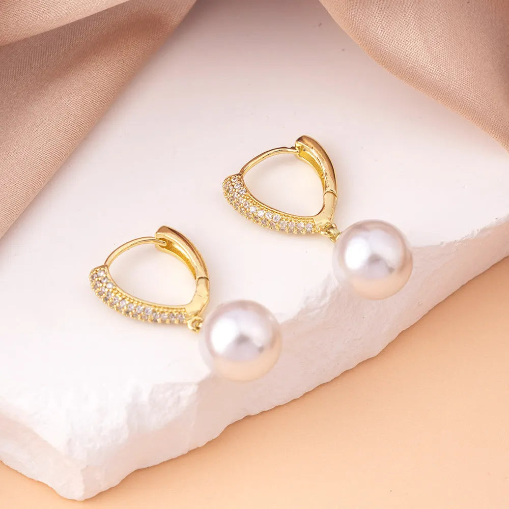 Elegant Pearl Earrings