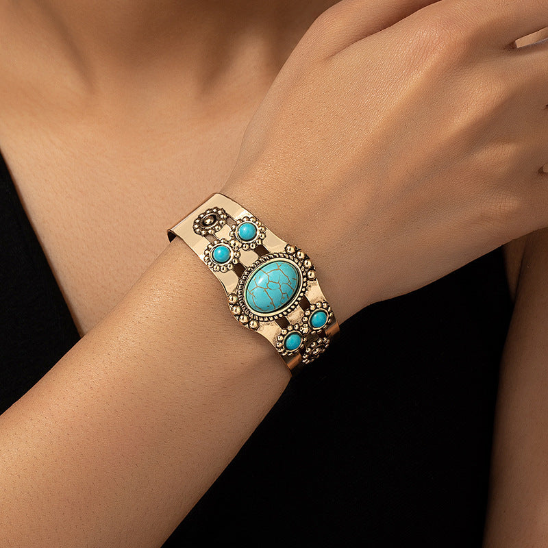 Bohemian Turquoise Bracelet