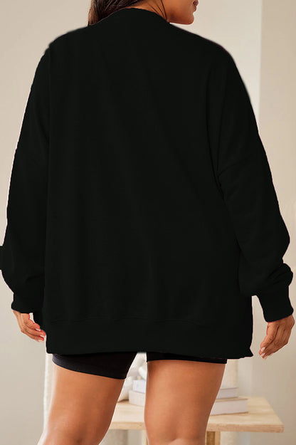 Christmas Sequined Loose Long-sleeved Sweatshirt