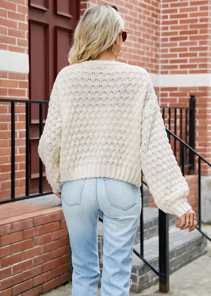 Cozy Knit Cable Sweater