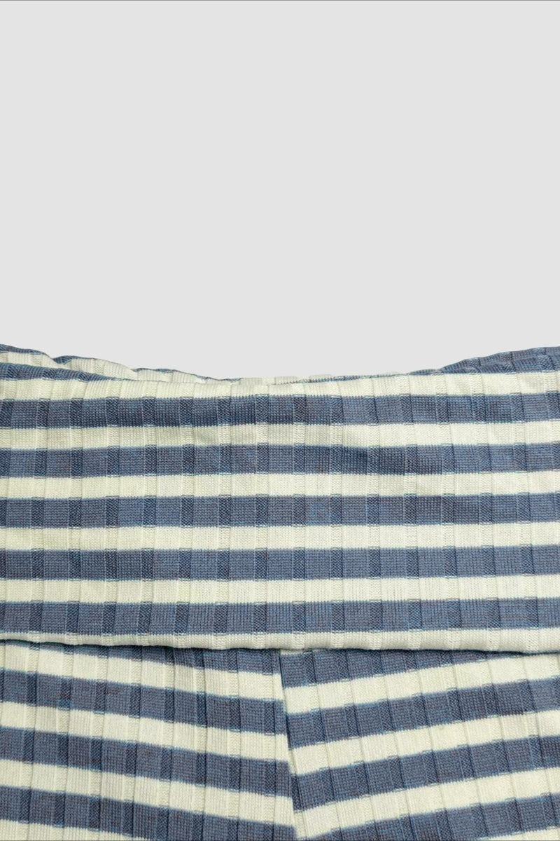 Slim Stripe Flare Pants