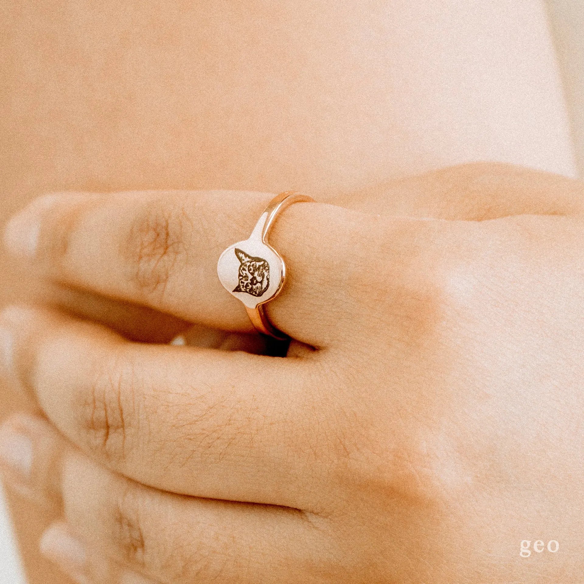 Minimalist Signet Ring