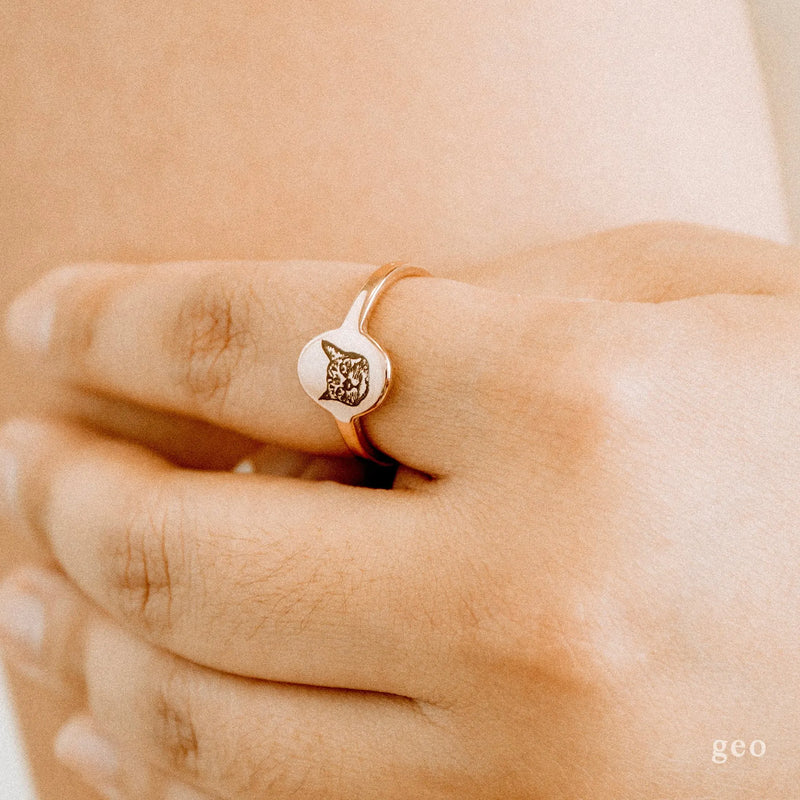 Minimalist Signet Ring