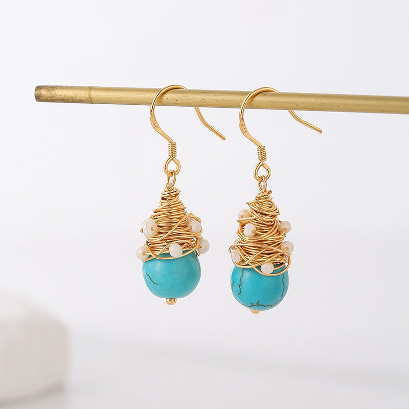 Bohemian Turquoise Earrings