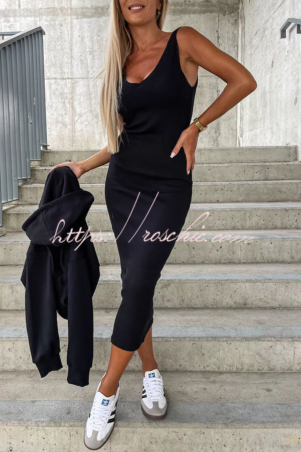 Around the World Hooded Sweatshirt and Slip Maxi Skirt Two Piece Set