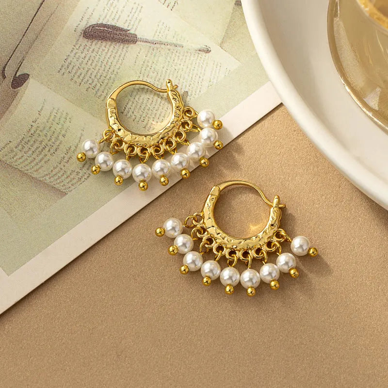 Elegant Pearl Earrings