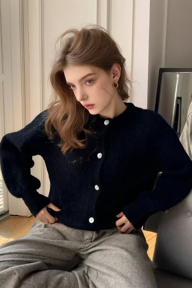 Macaron Color Cardigan