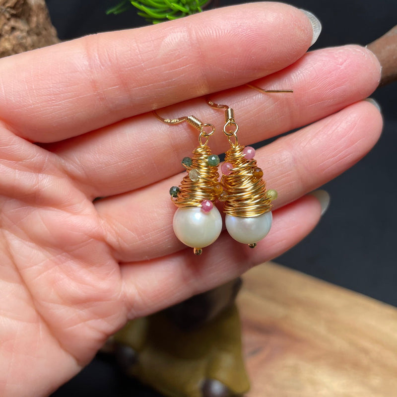 Elegant Pearl Earrings