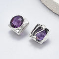 Elegant Amethyst Earrings