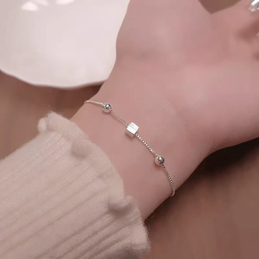 Minimalist Silver Bracelet