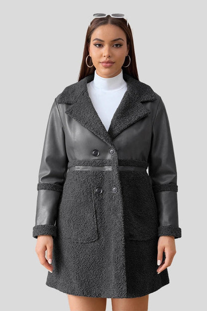 Plush Lined Reversible Overcoat