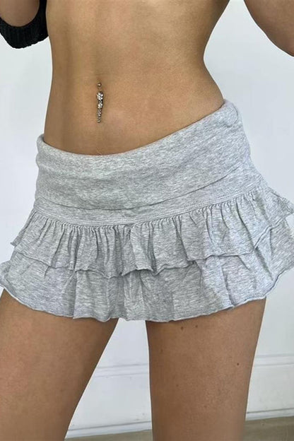 Y2k Pleated Skirt