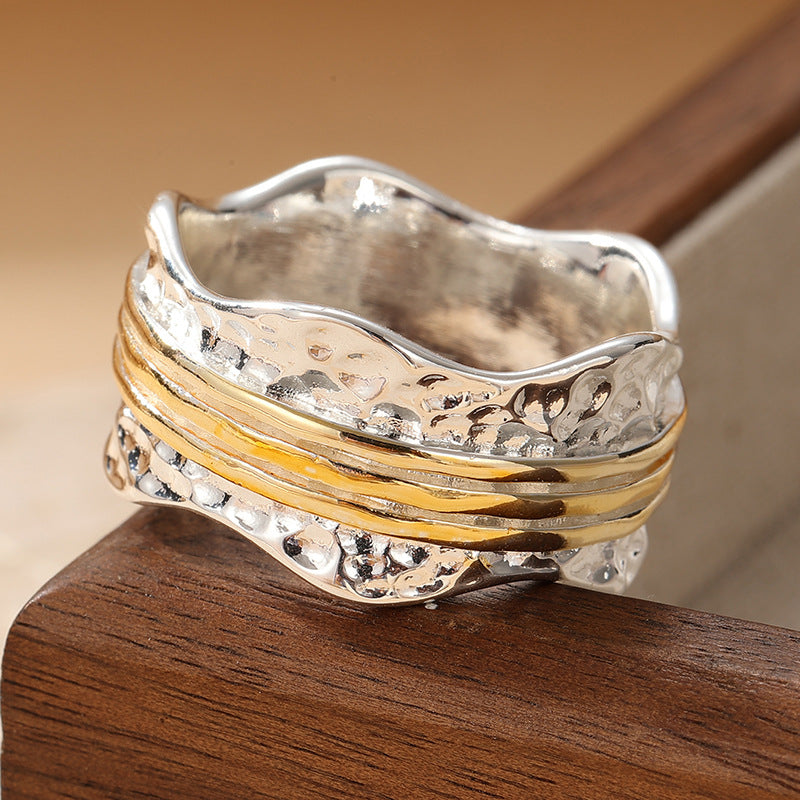 Handmade Mixed Metal Ring