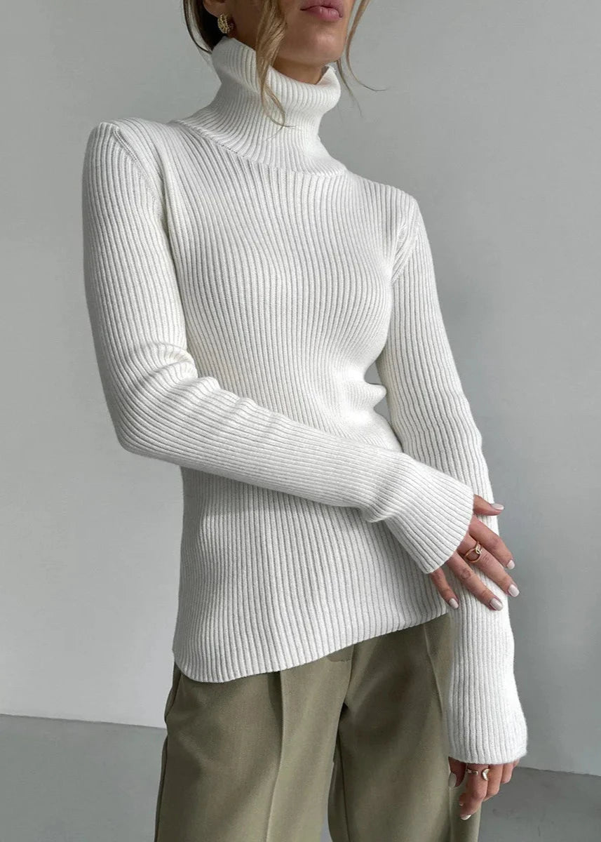 Timeless Slim-fit Turtleneck Sweater - Classic for