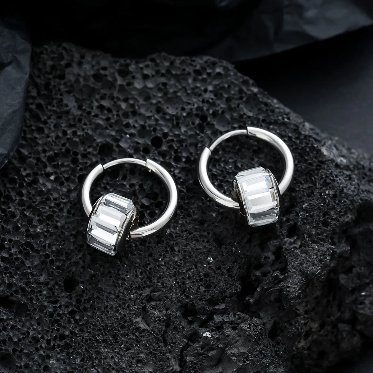 Modern Crystal Earrings