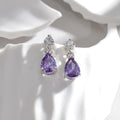 Elegant Amethyst Earrings