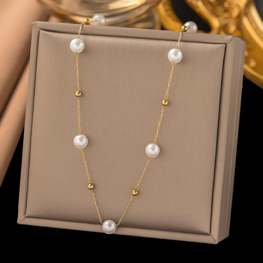 Elegant Pearl Necklace