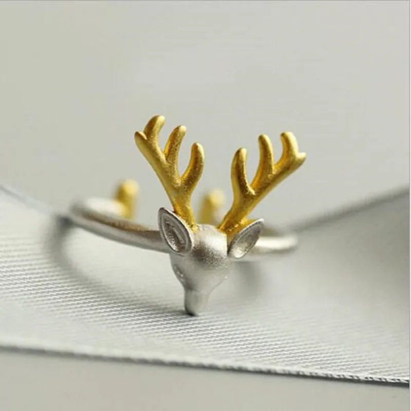 Elegant Deer Antler Ring