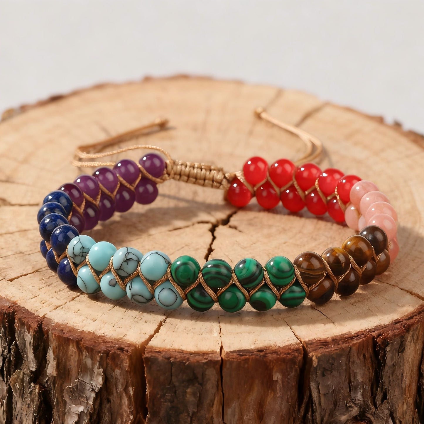 Colorful Gemstone Bracelet