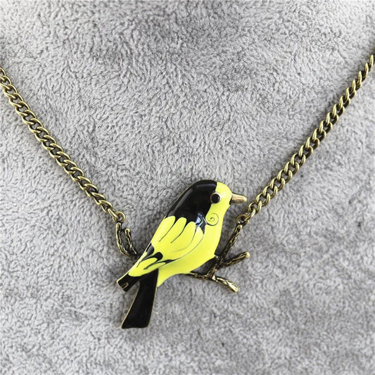 Whimsical Bird Necklace