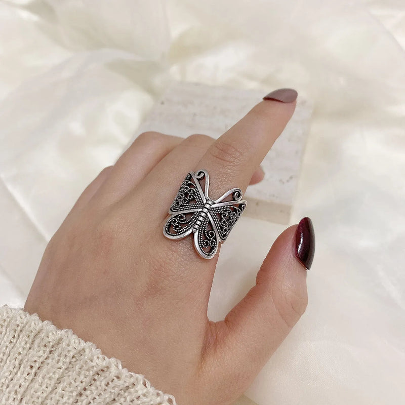 Vintage Butterfly Ring