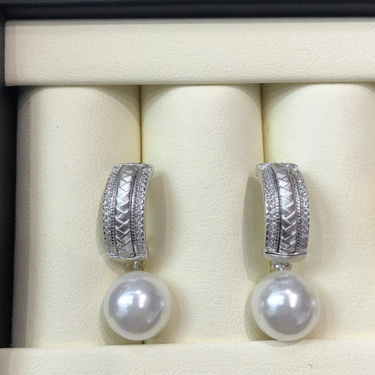 Elegant Pearl Earrings