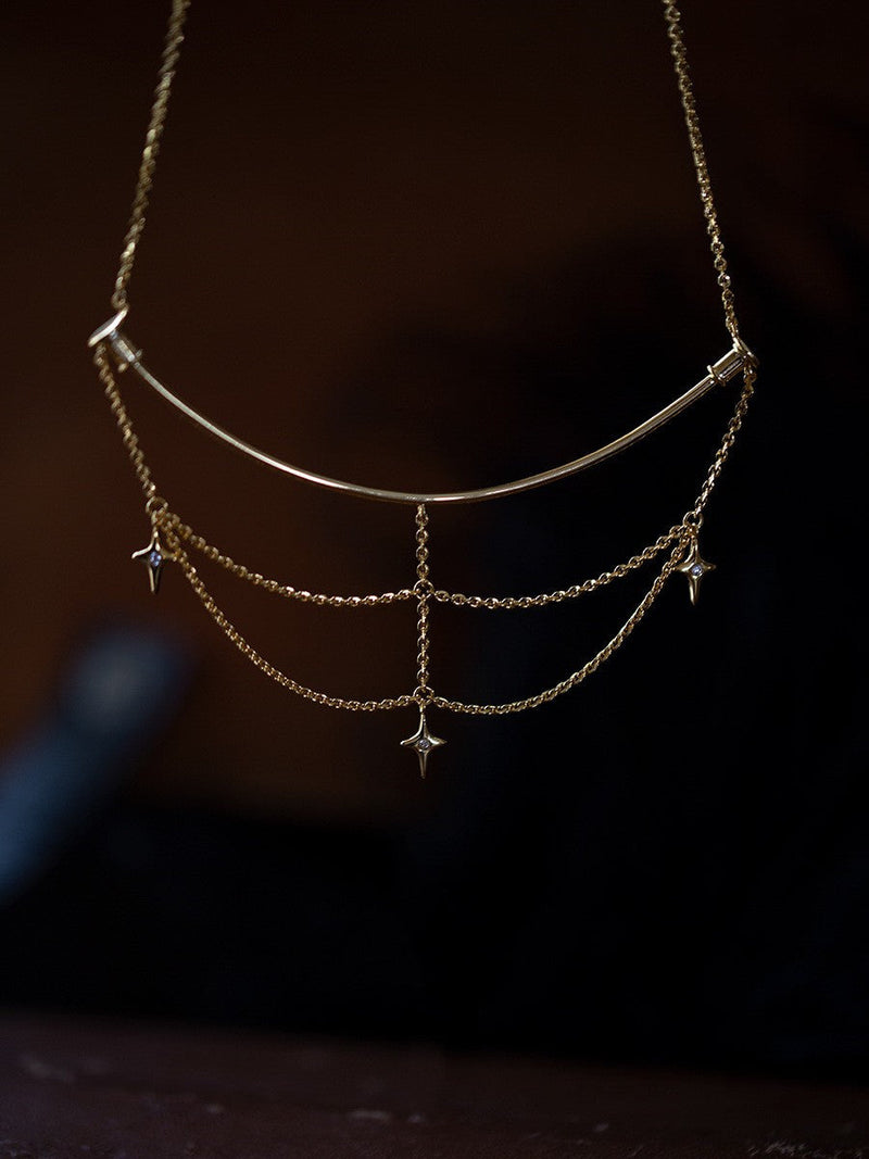 Statement Spike Necklace
