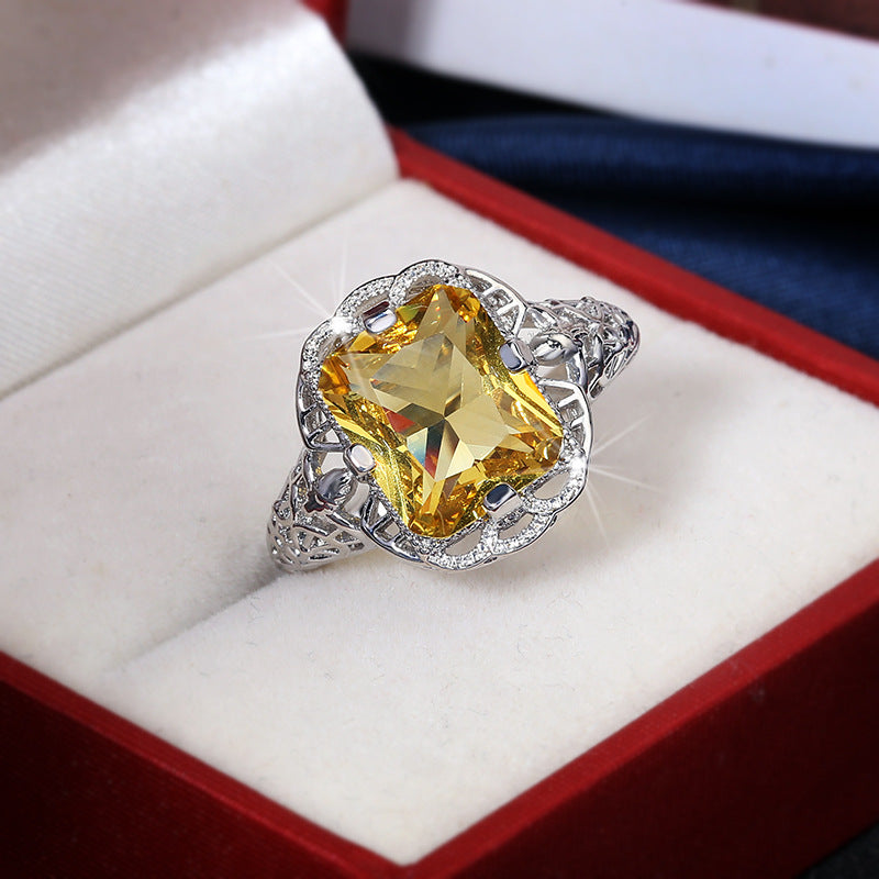 Vintage Citrine Ring