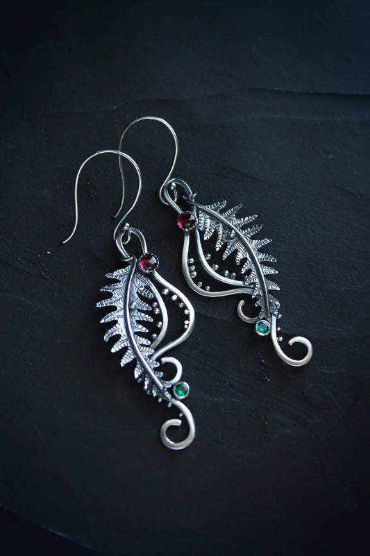 Vintage Fern Earrings