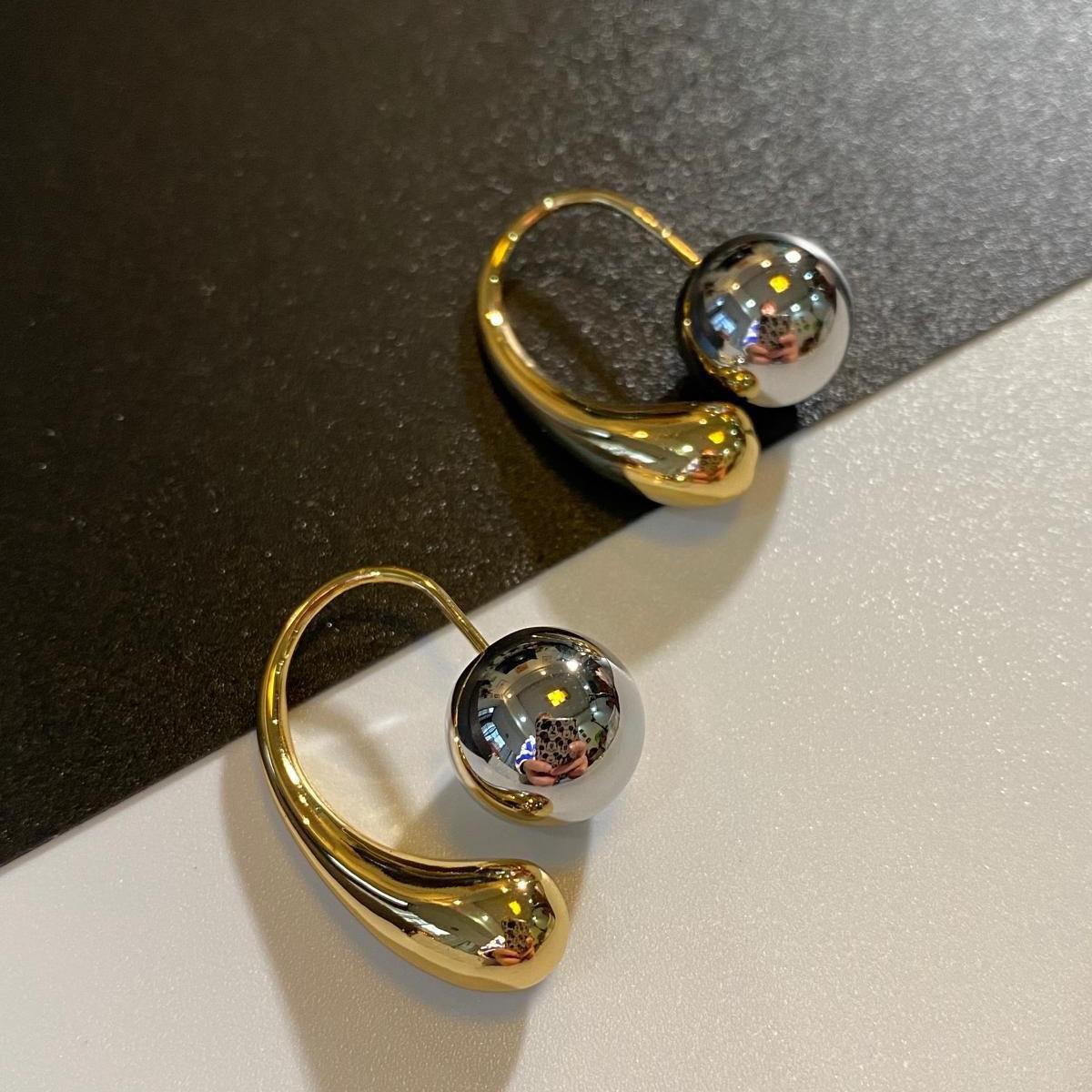 Modern Ball Earrings