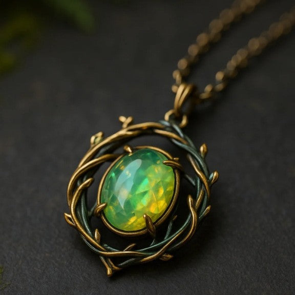 Vintage Opal Necklace