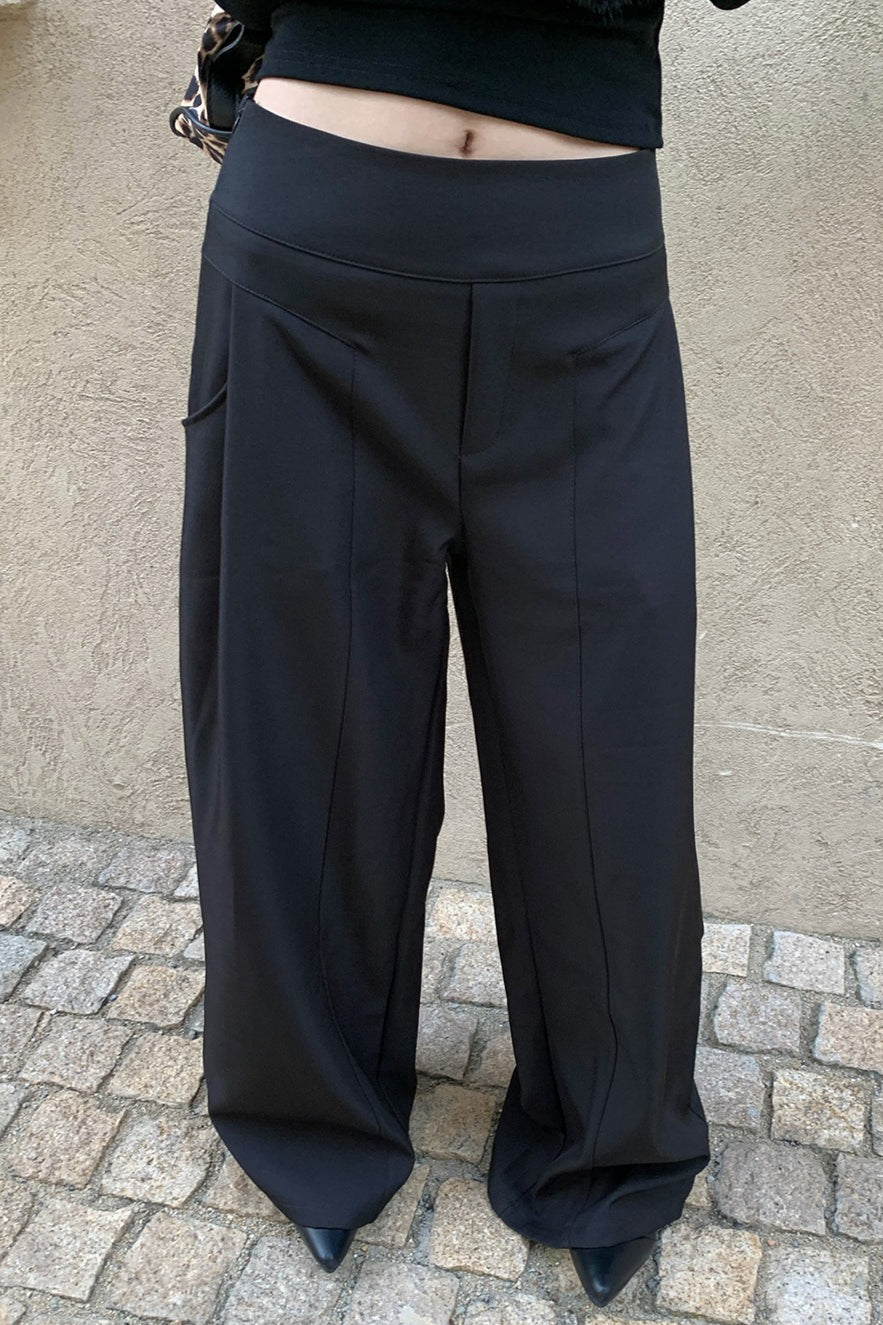 Pleated Wide Pants