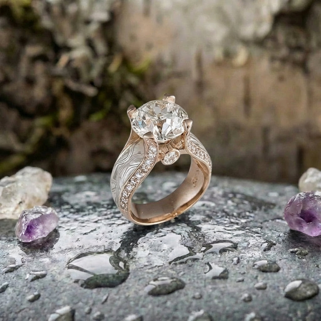 Vintage Zirconia Prifddinas Ring