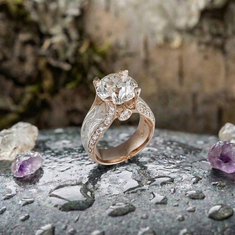 Vintage Zirconia Prifddinas Ring