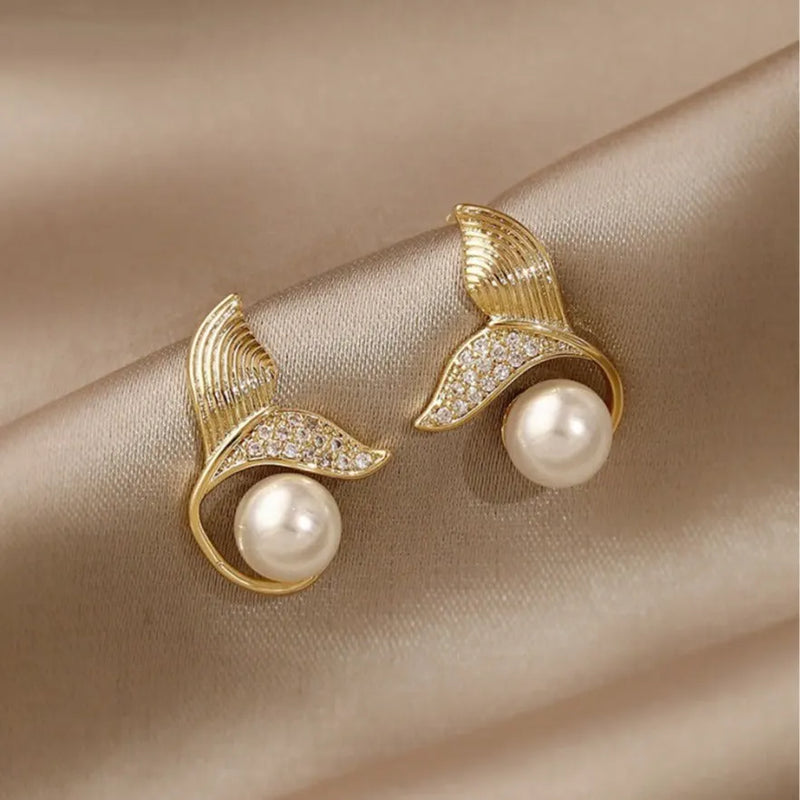 Elegant Pearl Earrings