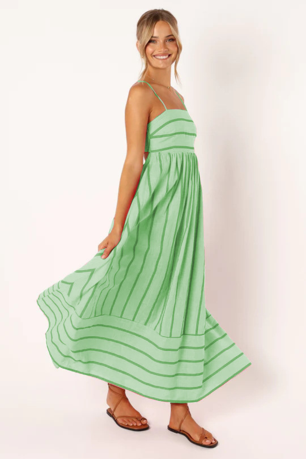 Striped Maxi Dress