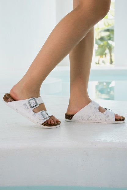 Maibulun | Paradera Printed Double Strap Sandal
