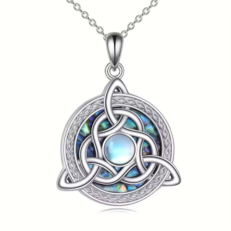 Celtic Moonstone Necklace