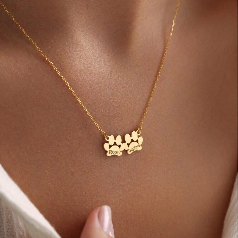 Personalized Gold Necklace