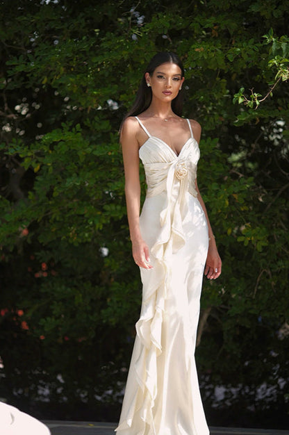 Satin Slip Maxi Dress