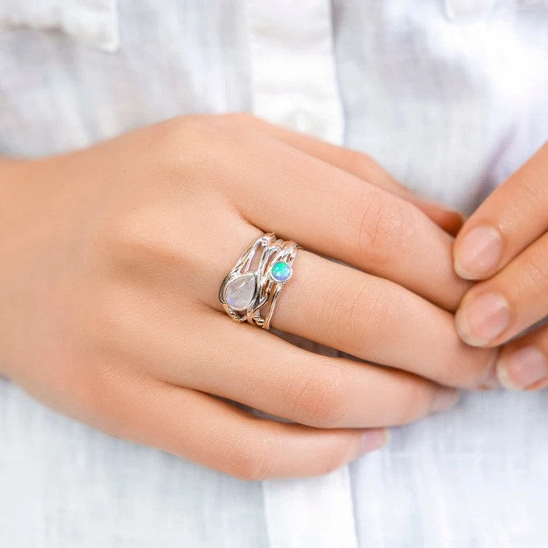 Elegant Opal Ring