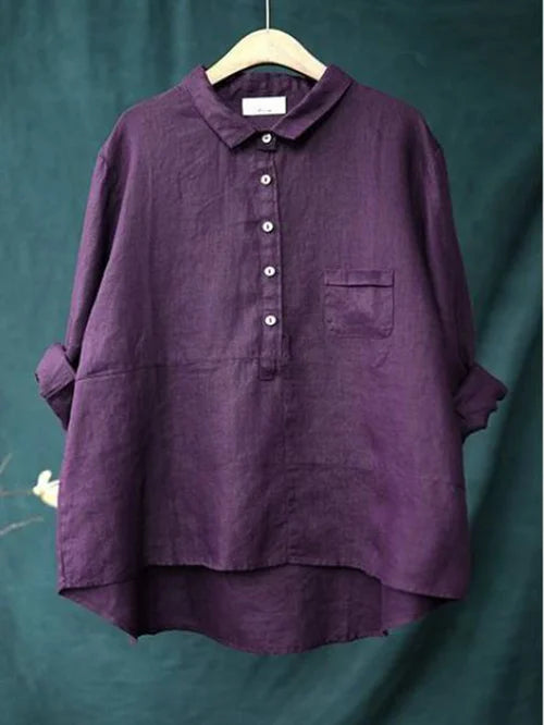 Effortless and elegant winter blouse